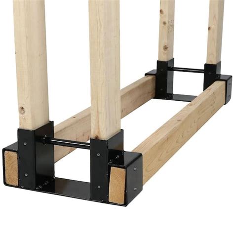 metal firewood brackets|firewood brackets home depot.